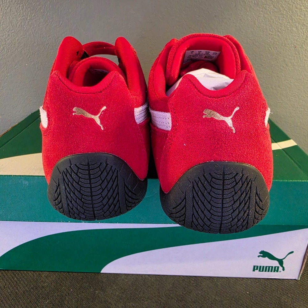 New Jr Size 6Y / UK 5 / EU 38 / Puma Speedcat Jr. Red White Woman 7.5 – 8 - Picture 4 of 10